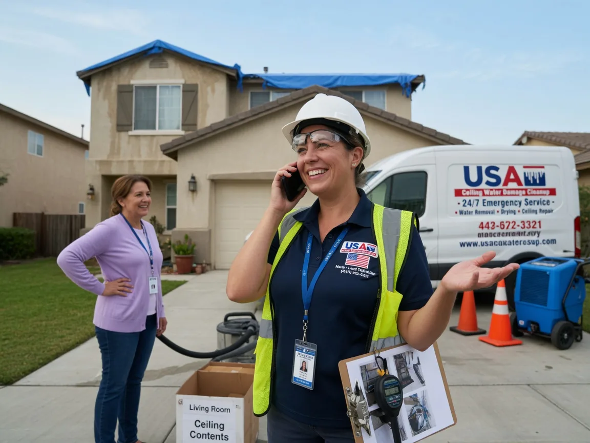 Ceiling Water Damage Restoration Prairie Du Rocher, IL FAQs